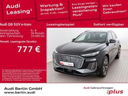 Mythosschwarz metallic Gebraucht 2025 Audi Q6 e-tron Ambiente SUV | 74.900 € (Fairer Preis)
