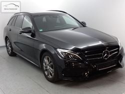 Schwarz metallic Gebraucht 2015 Mercedes C250 AMG line Kombi | 28.700 € (Teuer)