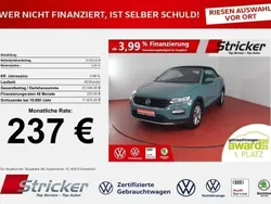 Cactus green schwarz Gebraucht 2021 VW T-Roc Cabriolet Style Cabrio | 19.949 € (Fairer Preis)