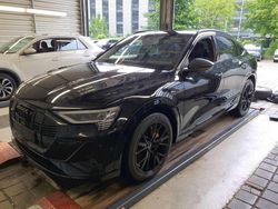 Mythosschwarz metallic Gebraucht 2022 Audi e-tron Sportback S-Line SUV | 40.795 € (Guter Preis)