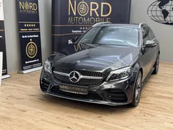 Graphitgrau metallic (metallic) Gebraucht 2020 Mercedes C300e AMG Kombi | 26.989 € (Etwas zu teuer)