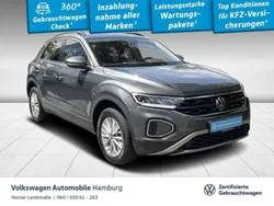 Indiumgrau metallic Gebraucht 2024 VW T-Roc Life SUV | 24.390 € (Fairer Preis)