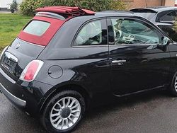 Schwarz Gebraucht 2013 Fiat 500 Lounge Cabrio | 6.450 € (Fairer Preis)