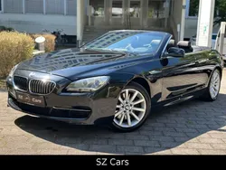 Black sapphire metallic Gebraucht 2011 BMW 640 Cabriolet Sport Line Cabrio | 17.900 € (Guter Preis)