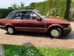 Rot Gebraucht 1989 Ford Escort Cabriolet Ghia Cabrio | 4.500 €