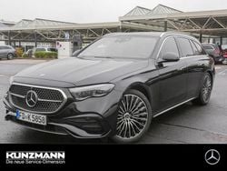 Obsidianschwarz metallic Gebraucht 2025 Mercedes E220 AMG Kombi | 61.780 €