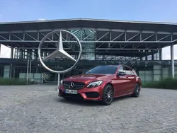 Rot Gebraucht 2016 Mercedes C450 AMG AMG Kombi | 29.950 € (Fairer Preis)