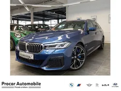 Blau Gebraucht 2022 BMW 540 M Sport Kombi | 57.900 € (Teuer)