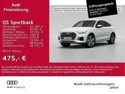 Weiß Gebraucht 2022 Audi Q5 Sportback S-Line SUV | 41.190 € (Superpreis)