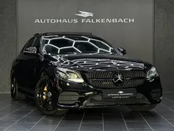 Schwarz Gebraucht 2018 Mercedes E220 AMG Limousine | 28.999 € (Fairer Preis)
