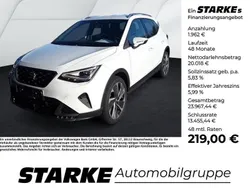 "nevada" weiss Gebraucht 2022 Seat Arona FR SUV | 21.980 € (Fairer Preis)