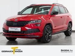 Rot Gebraucht 2020 Skoda Karoq SportLine SUV | 25.980 € (Fairer Preis)