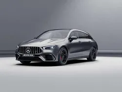 Metalliclack mountaingrau Gebraucht 2022 Mercedes CLA45 AMG Shooting Brake AMG Kombi | 46.950 € (Fairer Preis)