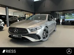 Metalliclack mountaingrau Gebraucht 2025 Mercedes A200 AMG Limousine | 39.300 € (Teuer)