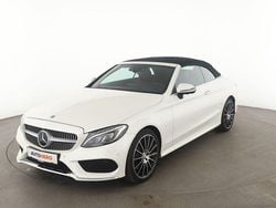 Weiß Gebraucht 2016 Mercedes C300 AMG line Cabrio | 28.410 € (Fairer Preis)