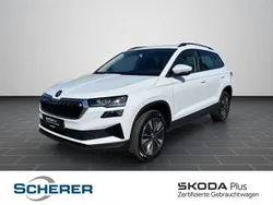 Moonweiß perleffekt (metallic) Gebraucht 2023 Skoda Karoq Style SUV | 28.980 € (Guter Preis)