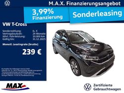 Deep black perleffekt Gebraucht 2025 VW T-Cross Goal SUV | 23.989 € (Fairer Preis)