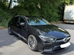 Schwarz Gebraucht 2023 Mercedes CLA35 AMG Shooting Brake AMG Kombi | 40.000 € (Teuer)
