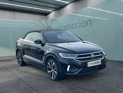 Schwarz Gebraucht 2024 VW T-Roc Cabriolet R-line Cabrio | 33.590 € (Guter Preis)