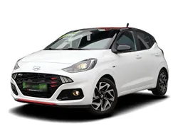 Schwarz Gebraucht 2021 Hyundai i10 N Line Kleinwagen | 18.503 € (Teuer)