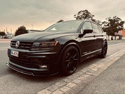 Schwarz Gebraucht 2017 VW Tiguan R-line SUV | 21.550 € (Guter Preis)