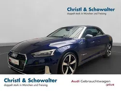 Navarrablau metallic Gebraucht 2024 Audi A5 Cabriolet Advanced Cabrio | 43.907 € (Guter Preis)