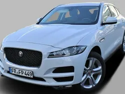 Weiß Gebraucht 2018 Jaguar F-Pace Portfolio SUV | 29.422 € (Etwas zu teuer)