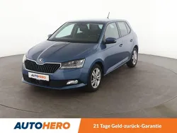 Blau Gebraucht 2021 Skoda Fabia Style Kleinwagen | 14.910 € (Guter Preis)