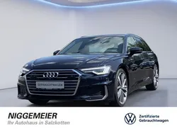 Firmamentblau metallic (metallic) Gebraucht 2022 Audi A6 Sport Kombi | 34.790 € (Guter Preis)
