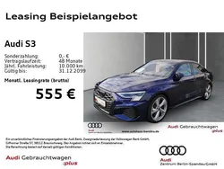 Blau Gebraucht 2024 Audi S3 Ambiente Limousine | 46.888 € (Teuer)
