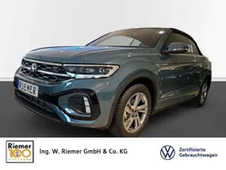 Petroleum blue metallic Gebraucht 2025 VW T-Roc Cabriolet R-line Cabrio | 40.889 € (Etwas zu teuer)