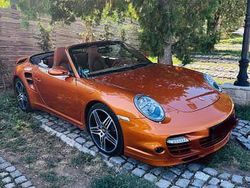 Braun Gebraucht 2008 Porsche 911 Turbo Cabriolet Cabrio | 99.000 €