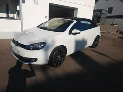 Weiß Gebraucht 2012 VW Golf Cabriolet Cabrio | 4.444 €