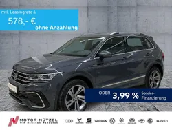 Grau Gebraucht 2021 VW Tiguan R-line SUV | 33.460 € (Fairer Preis)