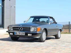 Grau Gebraucht 1986 Mercedes SL420 Cabrio | 40.500 €