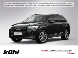 Mythosschwarz metallic Gebraucht 2024 Audi Q7 S-Line SUV | 66.690 € (Guter Preis)