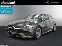 Grau Gebraucht 2024 Mercedes C220 AMG line Kombi | 41.990 € (Fairer Preis)