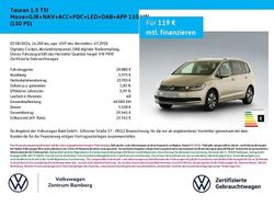 Silber Gebraucht 2024 VW Touran Move Van / Kleinbus | 29.880 € (Guter Preis)