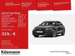 Daytonagrau perleffekt (metallic) Gebraucht 2022 Audi A3 e-tron S-Line Kleinwagen | 27.970 € (Fairer Preis)