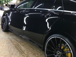 Schwarz Gebraucht 2015 Mercedes CLA180 Shooting Brake AMG line Kombi | 14.500 € (Etwas zu teuer)