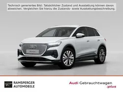 Weiß (gletscherweiß metallic) Gebraucht 2022 Audi Q4 e-tron Ambiente SUV | 32.880 € (Fairer Preis)