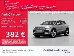 Silber Gebraucht 2024 Audi Q4 e-tron Sport SUV | 41.954 € (Fairer Preis)