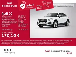 Weiß Gebraucht 2024 Audi Q2 Advanced Plus SUV | 28.890 € (Fairer Preis)