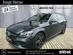 Lack graphitgrau (metallic) Gebraucht 2020 Mercedes C300e AMG Kombi | 28.850 € (Teuer)