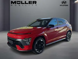 Engine red / abyss black Gebraucht 2025 Hyundai Kona N Line SUV | 37.888 € (Fairer Preis)