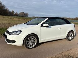 Weiß Gebraucht 2011 VW Golf Cabriolet Cabrio | 7.500 € (Fairer Preis)