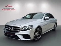 Silber Gebraucht 2018 Mercedes E220 AMG line Limousine | 26.926 € (Fairer Preis)