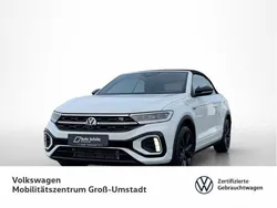 Pure white / schwarz Neu 2024 VW T-Roc Cabriolet R-line Cabrio | 41.750 € (Superpreis)