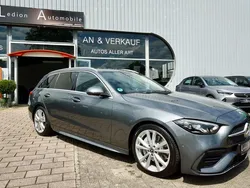 Grau Gebraucht 2022 Mercedes C220 AMG line Kombi | 35.800 € (Teuer)