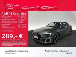 Daytonagrau perleffekt Gebraucht 2021 Audi A5 Cabriolet Ambiente Cabrio | 41.900 € (Etwas zu teuer)